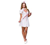 Adult Womens Naughty Nurse Fancy Dress Costume - Small (UK 10-12)