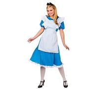 Adult Womens Storybook Alice Fancy Dress Costume - X-Small (UK 6-8)
