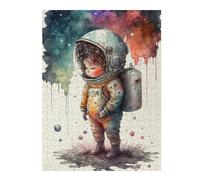 Adult Wooden Jigsaw Puzzle, A Dreaming Child, 500 PCS