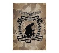 Adult Wooden Jigsaw Puzzle, Honor Our Veterans, 300 PCS