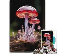 Adult Wooden Jigsaw Puzzle, Magic Mushroom Forest, 1000 Pieces | A hands-on home pastime - a simple way to organise the image alone or together.