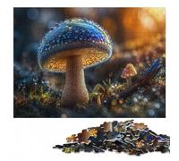 Adult Wooden Jigsaw Puzzle, Magic Mushroom Forest, 500 Pieces | A hands-on home pastime - a simple way to organise the image during indoor leisure.