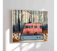 Adult Wooden Puzzle 1000 Pieces Jigsaw This is a Retro Style in Pink and Red Suitable for Those Who Like Challenging Family Leisure and Entertainment Toys