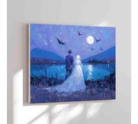 Adult Wooden Puzzle 500 Pieces Jigsaw Corpse Bride Holiday Fun and Modern Summer Home Decor