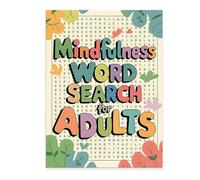 Adult Word Search Books, Adult Words to Search Puzzle Books, Multilevel Search Game to Relax, Become the Word So That Adult Man