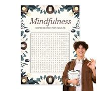 Adult Word Search Books - Forgotten Intelligence Find Games, Big Print Word Finds, Puzzles for Adults Seniors, Educational Fun, Easy Read, Mental Exercise for Adults 8.27x11.22 Inches