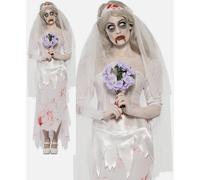 Adult Zombie Corpse Bride Costume Til Death Do Us Part Halloween Fancy Dress