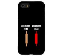 Adulthood Fear Day Trader Stock Market Crypto Coins Case for iPhone SE (2020) / 7/8