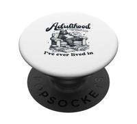 Adulthood Is Straight Up the Worst Hood Bear Couch PopSockets Adhesive PopGrip