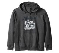 Adulthood Is Straight Up the Worst Hood Bear Couch Zip Hoodie