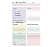 Adulting Note Pad (Grown-Up Guidebook and To do list): Unlock the Art of Adulting, One Whimsical Checklist at a Time