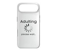 Adulting Please Wait Funny Adult 18 Years Old Birthday Case for iPhone Air
