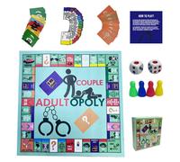 Adultopoly Board Game for Couples - Fun Date Night Monopoly Board Game with Conversation Cards, Designed to Enhance Communication and Connection, Idea