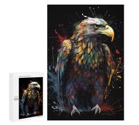 Adults 1000 PCS Jigsaw Puzzle Colorful Full Body Eagle Adult Jigsaw Puzzle Family Game Precision Cutting Birthday And Unique Gifts 1000 PCS