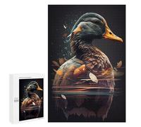 Adults 1000 PCS Jigsaw Puzzle Duck Exposure Art Jigsaw for Adults Brain Teaser Game Precision Cutting Unique Gifts for Birthday And Christmas 1000 PCS