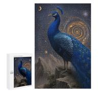 Adults 1000 PCS Jigsaw Puzzle Galactic Peacock Majesty Jigsaws for Adults Puzzle Precision Cutting Difficult And Challenge Toy Intellectual Game 1000 PCS