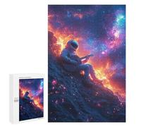 Adults 1000 PCS Jigsaw Puzzle Space Guitarist Cosmic Melody -1 Jigsaws for Adults Puzzle Precision Cutting Difficult And Challenge Toy Intellectual Game 1000 PCS