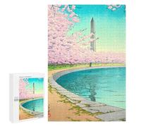 Adults 1000 PCS Jigsaw Puzzle The Washington Monument Adult Jigsaw Puzzle Family Game Precision Cutting Birthday And Unique Gifts 1000 PCS