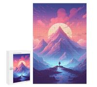 Adults 1000 PCS Puzzle Mount Everest Nepal Adult Jigsaw Puzzles Analysis And Logic Wishlist with Santa Claus Unique Gifts for Birthday And Christmas 1000 PCS