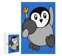 Adults 1000 PCS Puzzle Penguin Bomber Adult Jigsaw Puzzle Anti-Stress Toys Analysis And Logic Birthday Present, Gifts, 1000 PCS