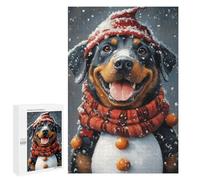 Adults 1000 PCS Puzzle Winter Wonderland Dog-11 Jigsaws for Adults Puzzle Improve Memory Challenging To Complete Unique Gifts for Birthday And Christmas 1000 PCS