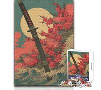 Adults 1000 Piece Jigsaw Puzzle A Warrior's Tempest Brainteaser Family Games Staycation Kill Time Great Gift Size 38x26cm