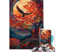 Adults 1000 Piece Jigsaw Puzzle Abtract Birds Jigsaws for Adults Fun Games Analysis And Logic Parent-child Interaction (Size 50x75cm)