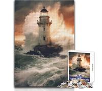 Adults 1000 Piece Jigsaw Puzzle Against The Storm Brainteaser Family Games Staycation Kill Time Great Gift Size 38x52cm