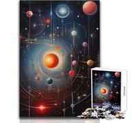 Adults 1000 Piece Jigsaw Puzzle Alien Architecture No Brainteaser Family Games Staycation Kill Time Great Gift Size 38x52cm