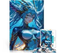 Adults 1000 Piece Jigsaw Puzzle Anime Female Warrior Denksportaufgabe für eignet sich ideal als Geschenk für die ganze Familie75x50cm