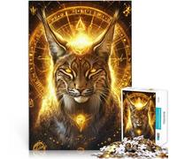 Adults 1000 Piece Jigsaw Puzzle Astrological Art Challenging Game 26x38cm with Matching Poster and Trivia Sheet for for Age 14