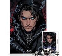 Adults 1000 Piece Jigsaw Puzzle Azure Shadows︰ The Frost Necromancer Educational Toy Funny Gift Educational Games Improving Love between Couples Size 38x26cm