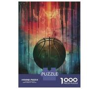 Adults 1000 Piece Jigsaw Puzzle Basketball Galaxy Jigsaws for Adults Brain Teaser Game Difficult Hard Unique Gifts for Birthday And Christmas 38x26cm/1000pcs