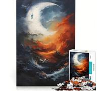 Adults 1000 Piece Jigsaw Puzzle Beginners Dive Into The Unknown, Educational Games, Fun at Home Activities, Wishlist with Santa Claus 38x26cm