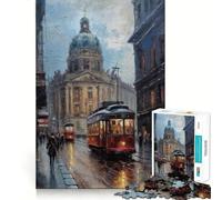 Adults 1000 Piece Jigsaw Puzzle Berlin Germany Art Exact Edge Art Brain Game Gift Cozy Time Game Christmas Fun Gift (38x52cm)