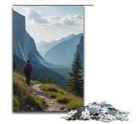 Adults 1000 Piece Jigsaw Puzzle Birdsong in The Empty Mountains Family Fun Puzzle with Matching Poster And Trivia Sheet 1000 PCS(38x26cm)