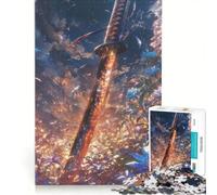 Adults 1000 Piece Jigsaw Puzzle Blade of Frost Embers, Educational Games, Fun at Home Activities, Wishlist with Santa Claus 50x75cm