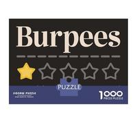 Adults 1000 Piece Jigsaw Puzzle Burpees One Star Review Jigsaws for Adults Brain Teaser Game Difficult Hard Unique Gifts for Birthday And Christmas 38x26cm/1000pcs
