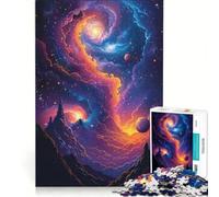 Adults 1000 Piece Jigsaw Puzzle Celestial Art, Family Games, Hand Speed Race, Suitable for Desktop Decoration 38x52cm