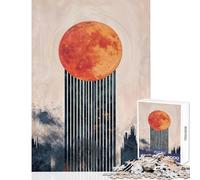 Adults 1000 Piece Jigsaw Puzzle Celestial Rise Jigsaw 1000 Pieces Educational Games Secret Santa Gifts Staycation Kill Time (38x26cm)