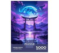 Adults 1000 Piece Jigsaw Puzzle Celestial Torri Portal Jigsaw Puzzle Brain Teaser Game Presents for Women Difficult And Challenge 52x38cm/1000pcs