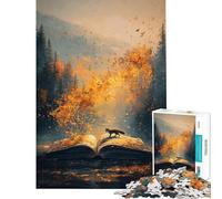 Adults 1000 Piece Jigsaw Puzzle Chapters of Autumn Educational Challenge A Work of Art Anti-Stress Toys for Ages 14 And over (50x75cm)