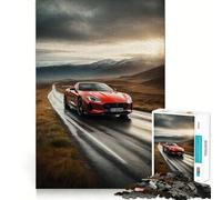 Adults 1000 Piece Jigsaw Puzzle Chasing Horizons Sharp Cut Art Brain Challenge Fun Idle Time Game Birthday Game Gift (38x52cm)