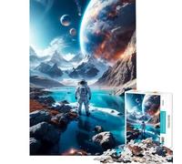 Adults 1000 Piece Jigsaw Puzzle Colossi in The Sky Toy Intellectual Game Impossible Game Learning Educational Secret Santa Gifts (Size 38x52cm)