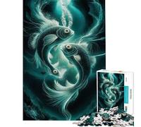 Adults 1000 Piece Jigsaw Puzzle Cosmic Betta Fun at Home Activities, Difficult Challenge Home Decoration Toys for And 14 Years And over (38x26cm)