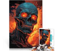 Adults 1000 Piece Jigsaw Puzzle Death Awaits For Family Fun 50x75cm Fun at Home Activities, Birthday Present,Travel Gifts, for and 14 Years old