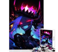 Adults 1000 Piece Jigsaw Puzzle Demon Queen with Crown Jigsaw Puzzles for Adults Birthday Present Educational Challenge Family Fun & Game Night (38x52cm)