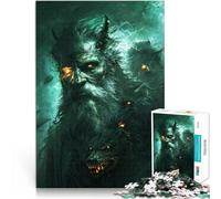 Adults 1000 Piece Jigsaw Puzzle Devil in the Darkness Stressabbau-Spielzeug Jedes Stück ist einzigartig Anspruchsvolles Familienspiel52x38cm