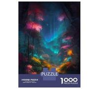 Adults 1000 Piece Jigsaw Puzzle Enchanted Forest Jigsaws for Adults Brain Teaser Game Difficult Hard Unique Gifts for Birthday And Christmas 52x38cm/1000pcs