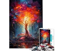 Adults 1000 Piece Jigsaw Puzzle Enigma of The Forest Jigsaw Puzzle 1000 Toy Wall Decor Difficult Challenge Birthday Present, Gifts, (38x26cm)